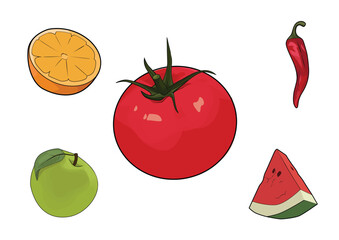 Veggies Clipart
