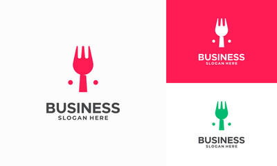 Simple Food logo designs template, Restaurant logo symbol, Logo symbol icon