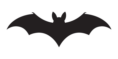 nocturnal wildlife bat silhouette clipart vector for dark themed decoration design use in ai eps png jpeg
