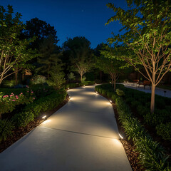 Obraz premium path in the garden