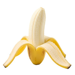 banana on white background