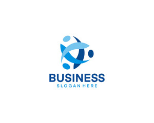 Business people logo