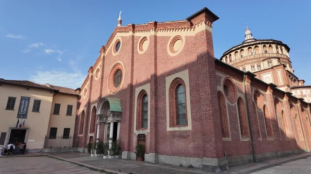 The Holy Mary of Grace (Santa Maria delle grazie), a church and Dominican convent in Milan, Italy