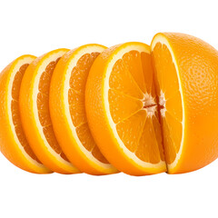 orange isolated on white background