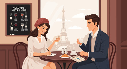 couple in restaurant