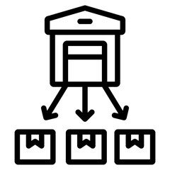 distribution icon