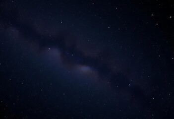 Obraz premium Vast, dark night sky filled with twinkling stars and distant galaxies, pattern, stellar