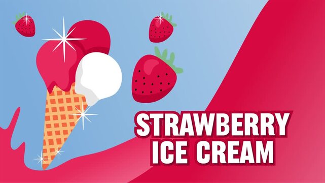 Delicious strawberry ice cream to celebrate National Strawberry Ice Cream Day