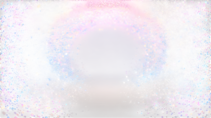 Iridescent sparkle background, isolated on transparent background