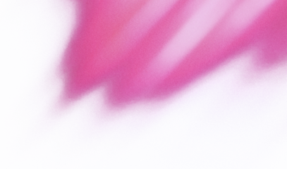 Abstract blurred irregular shape. Soft element. Liquid fluid blob with pink color gradation
