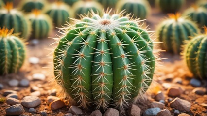 Reise durch Indien Neu Delhi im ReBeautif close up von einem kaktus