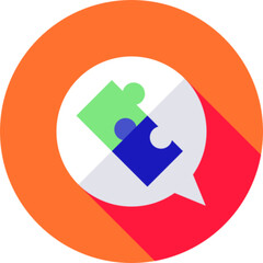 Solution Puzzle Icon