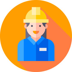 Worker Labor Icon