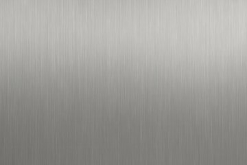 Industrial brushed stainless steel surface with seamless metallic texture and professional finish