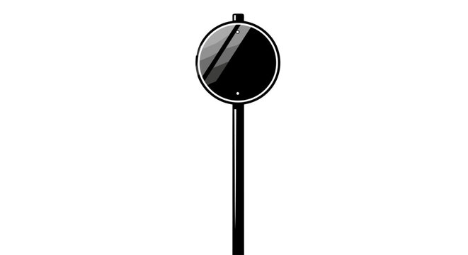 convex mirror on pole enhance safety visibility in parking lots driveways and blind corners