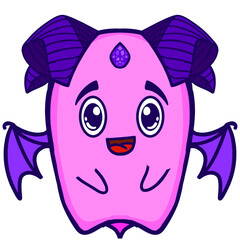 Sticker Kawaii Halloween Event - Cute Pink Demon Character with Expressions