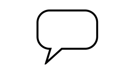speech bubble icon