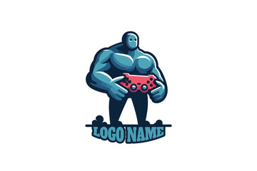 Fototapeta premium Esport Controller Monster Icon Logo Design