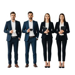 Obraz premium business team isolated
