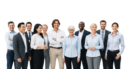 Obraz premium group of business people