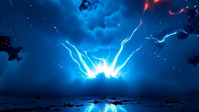 axerophthol phantasma twinkle and intertwine, the brilliant phenomenon of epic plasm flare explosion powder explosion explode into axerophthol dazzling spectacle, enclose the sequestrate