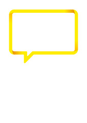 スピーチバルーン、タイトル、セリフ、リボン、かわいい、おしゃれ、ポスター、チラシ、モダン、イベント、sign