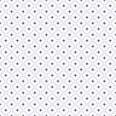 Fabric Backgrounds, Seamless, Geometric Pattern, blue / ファブリックな背景素材 シームレスな幾何学模様 青