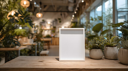 Fototapeta premium Smart Air Purifier in Modern Cozy Interior – Home Appliance Technology Concept