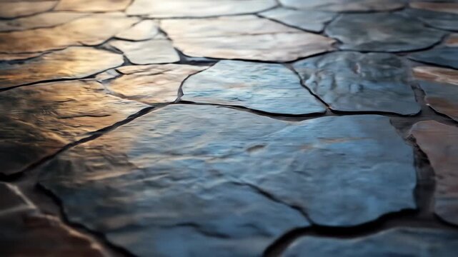 Textured Stone Pavement