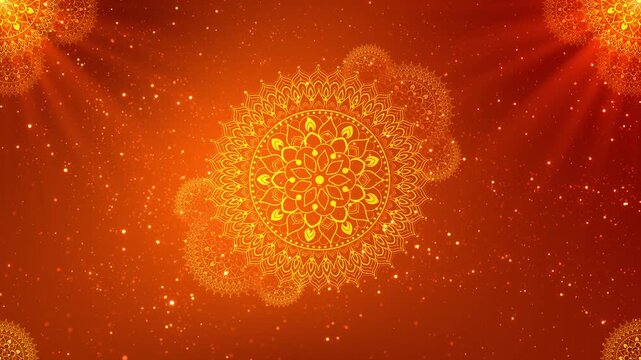 Lotus flowers Indian festivals Diwali luxury Luxury mandala background. wedding invitations, holidays. ornamental decoration Luxury mandala. Award stage event invitations celebrations podium Premium.