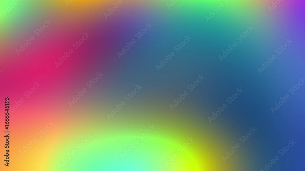 Wall mural colorful abstract gradient motion effect. vibrant flowing gradient background. bright fluid color wa