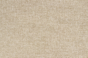 Fototapeta premium Brown linen fabric texture background, seamless pattern of natural textile.