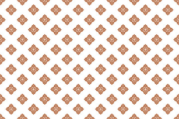 Seamless vector pattern, geometric, seamless background, decorative damask pattern, wallpaper, art ornament, fabric, vintage.

