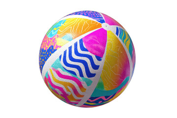 Obraz premium Colorful abstract beach ball