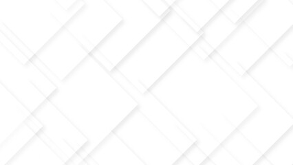 Abstract white and grey on light silver background modern design. Abstract tile 3d shadow background for desktop.