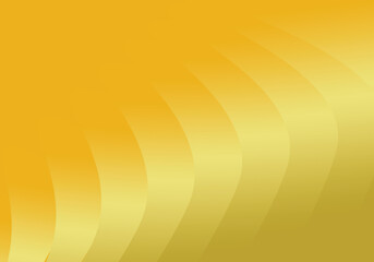 Abstract yellow and gold gradient background features dynamic flowing wavy and curved lines, perfect for covers, women's products, posters, banners, flyers, websites, etc.