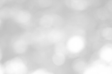 White natural bokeh, delicate background in abstract style