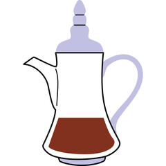 Coffee Pot Illustration