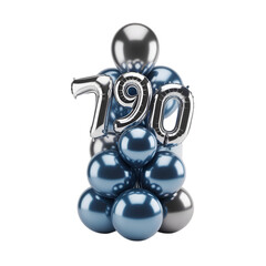 black and white christmas ball