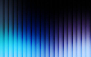 Blue and purple gradient with a glass effect on a black background, a futuristic look featuring cool glow, soft waves, and transparent layers that create a sense of motion