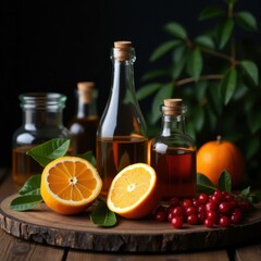Citrus and Berry Infused Oils for Natural Wellness