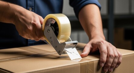 Packing Supplies Efficiently Securing Your Boxes with Packaging Tape Dispenser