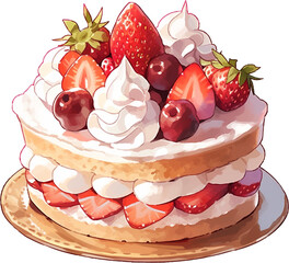 케이크, 디저트, 생일, 간식, cake, dessert, birthday, snack
