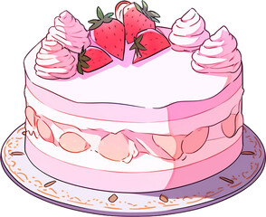 케이크, 디저트, 생일, 간식, cake, dessert, birthday, snack
