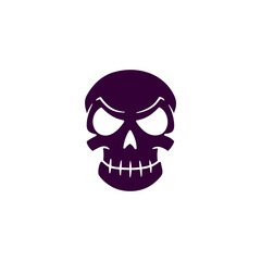 vector of silhouette stickers on the theme of halloween  ghost  skull and pumpkin witch