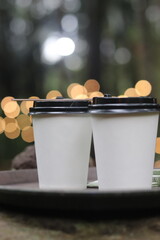 Coffee Beans in a Cup