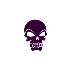 vector of silhouette stickers on the theme of halloween  ghost  skull and pumpkin witch