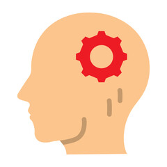 SelfLearning Vector Flat Icon Design