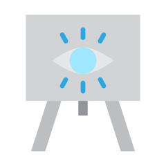 Vision Board Vector Flat Icon Design