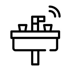sink Line Icon